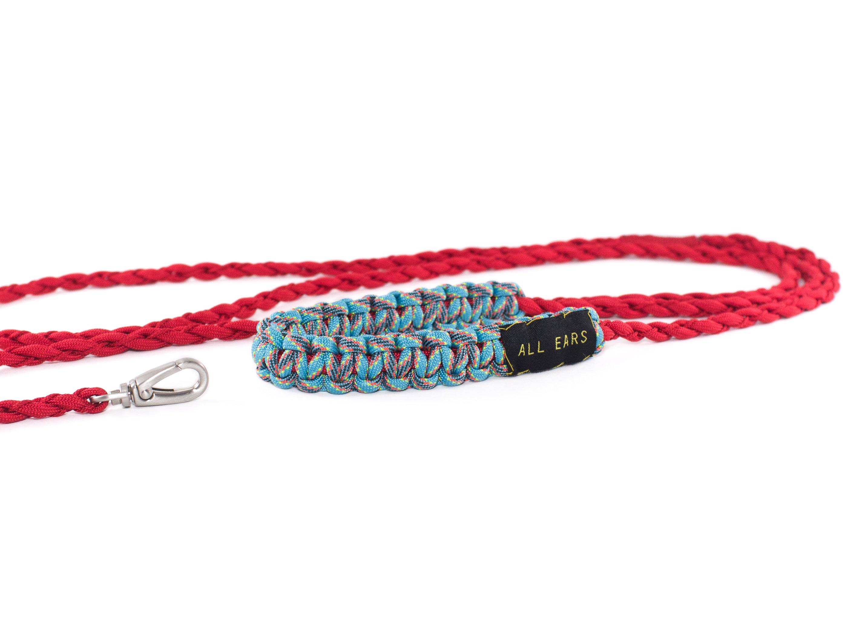 Cat Leash Braided Paracord 550 - Imperial Red