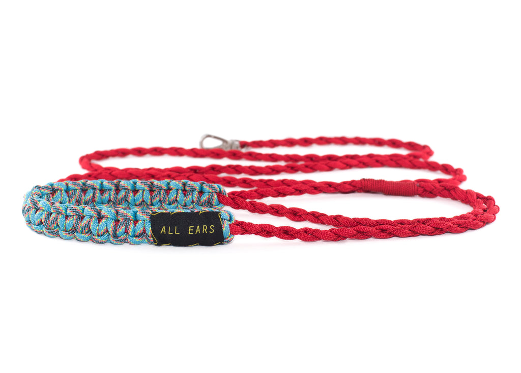 Cat Leash Braided Paracord 550 - Imperial Red